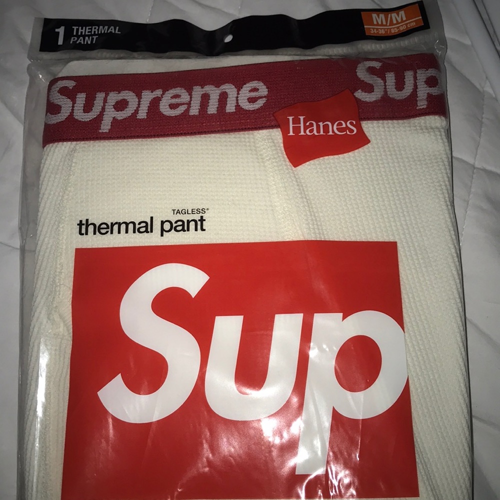 supreme thermal pants